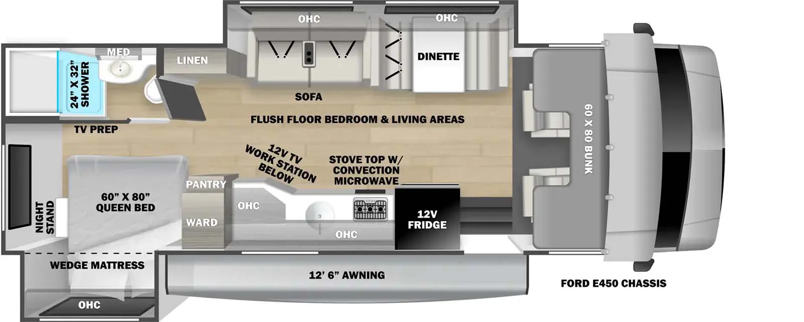 2550DSLE Floorplan Image